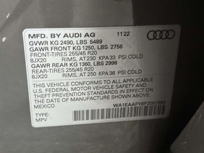 2023 Audi Q5 Premium Plus 45 TFSI S line quattro