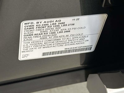 2023 Audi Q5 Premium Plus 45 TFSI S line quattro