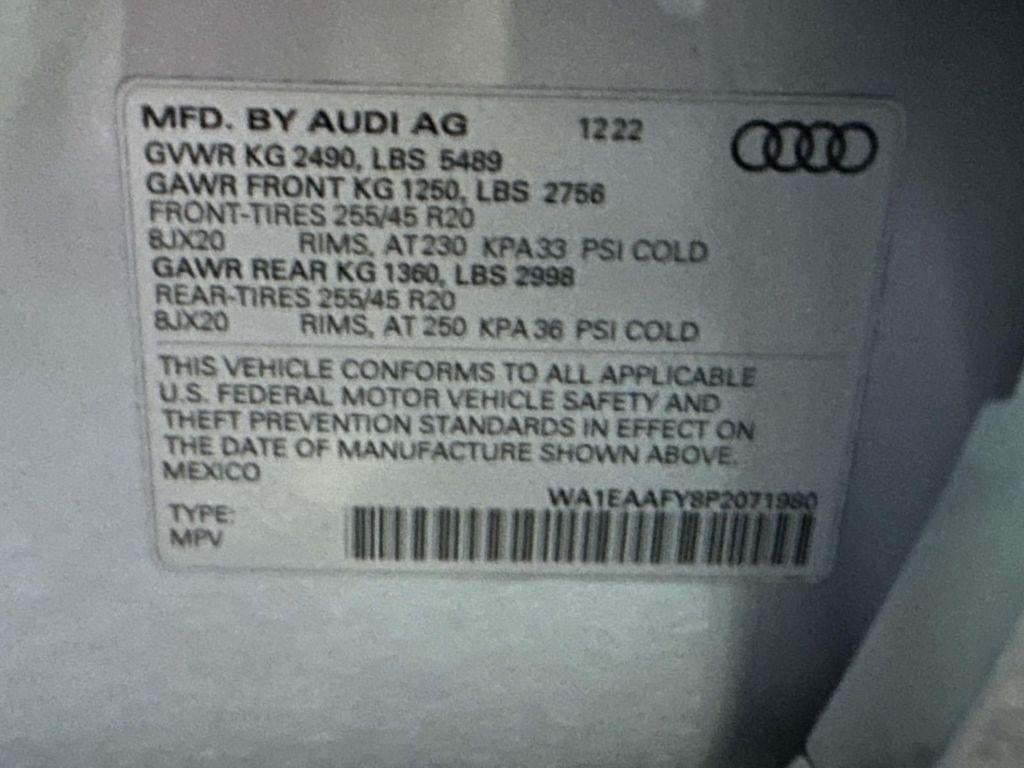 2023 Audi Q5 Premium Plus 45 TFSI S line quattro