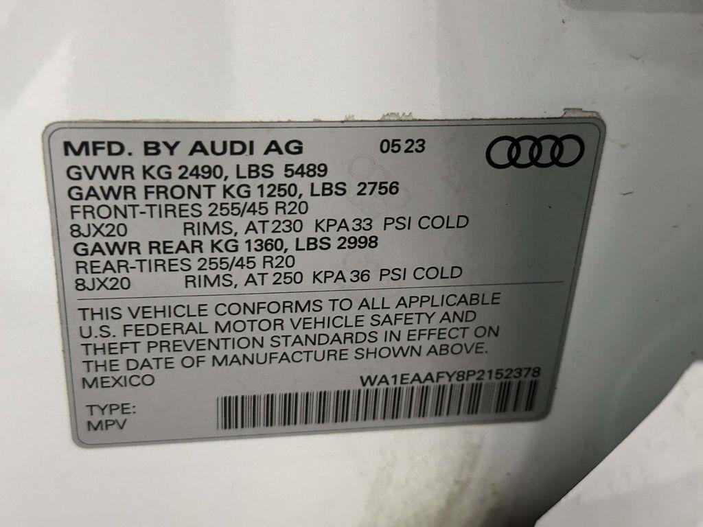 2023 Audi Q5 Premium Plus 45 TFSI S line quattro