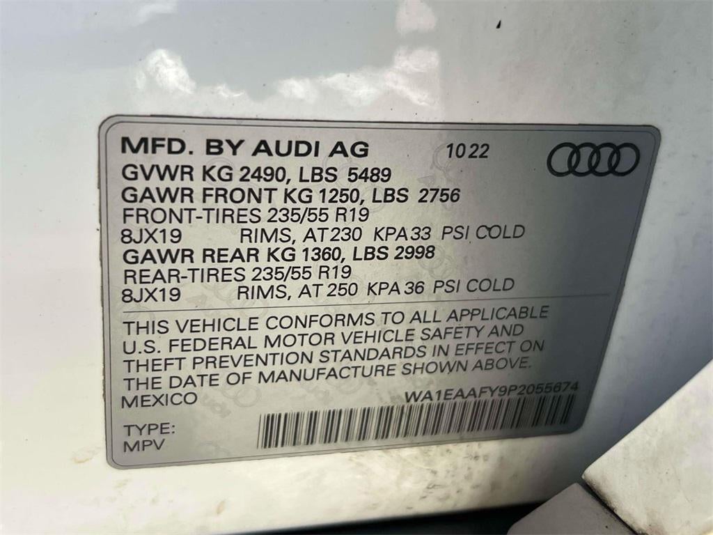 2023 Audi Q5 Premium Plus 45 TFSI S line quattro