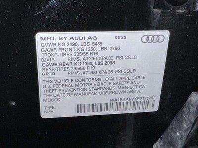 2023 Audi Q5 Premium Plus 45 TFSI S line quattro