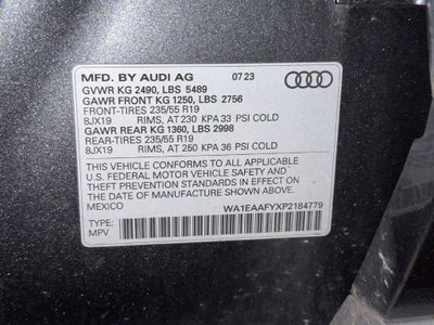 2023 Audi Q5 Premium Plus 45 TFSI S line quattro