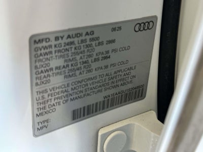 2025 Audi All-new Q5 Premium Plus TFSI quattro S tronic