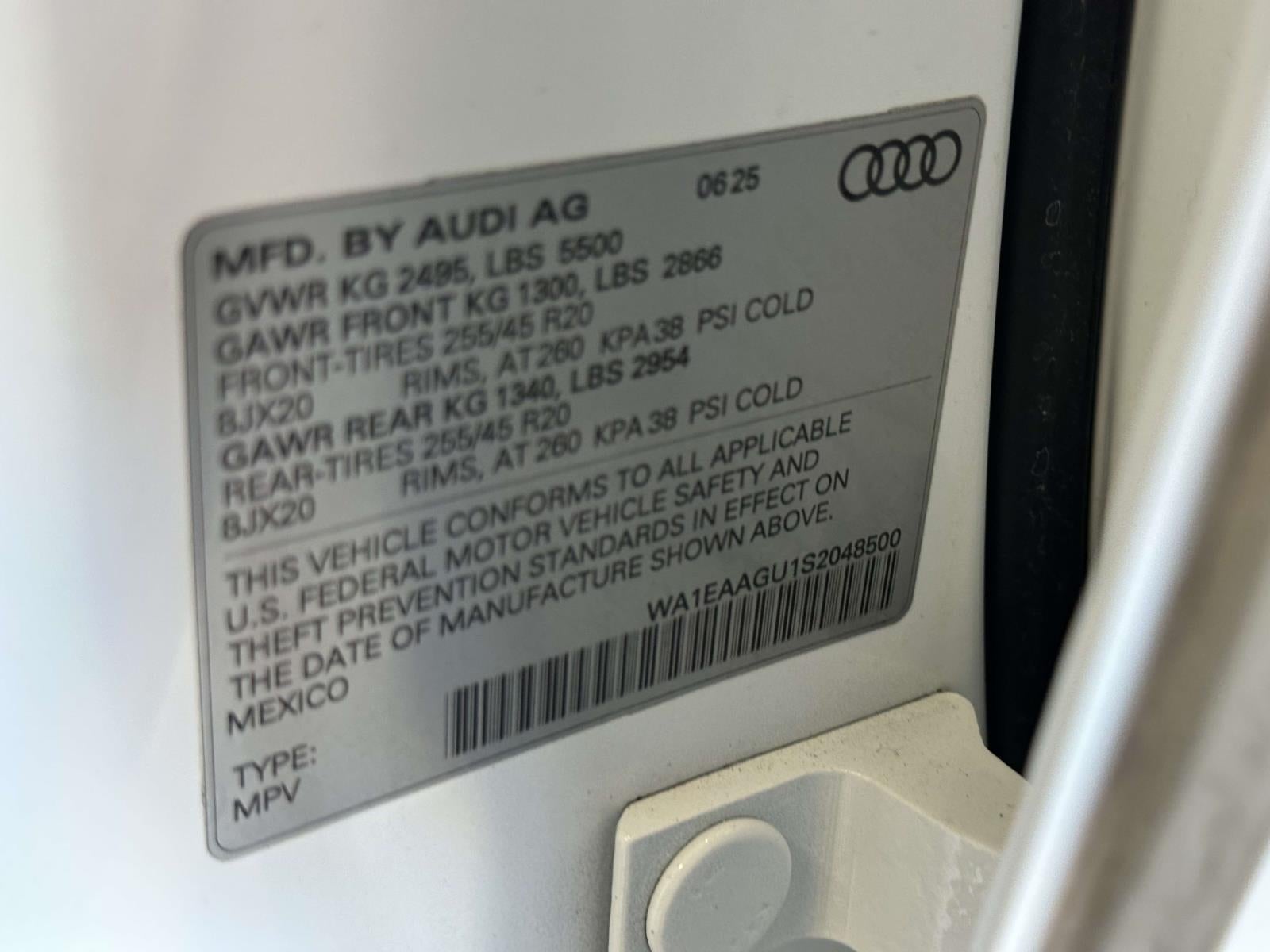 2025 Audi All-new Q5 Premium Plus TFSI quattro S tronic