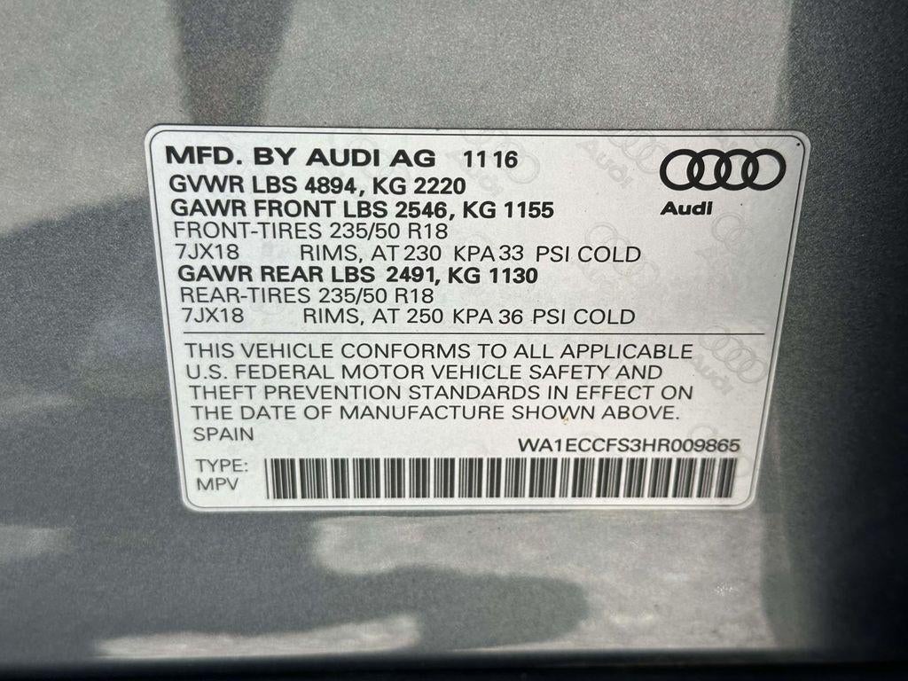 2017 Audi Q3 2.0T Premium