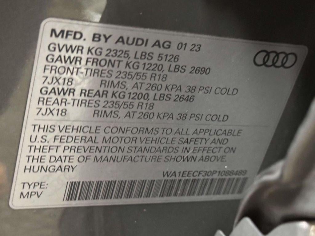 2023 Audi Q3 Premium Plus 45 TFSI S line quattro Tiptronic