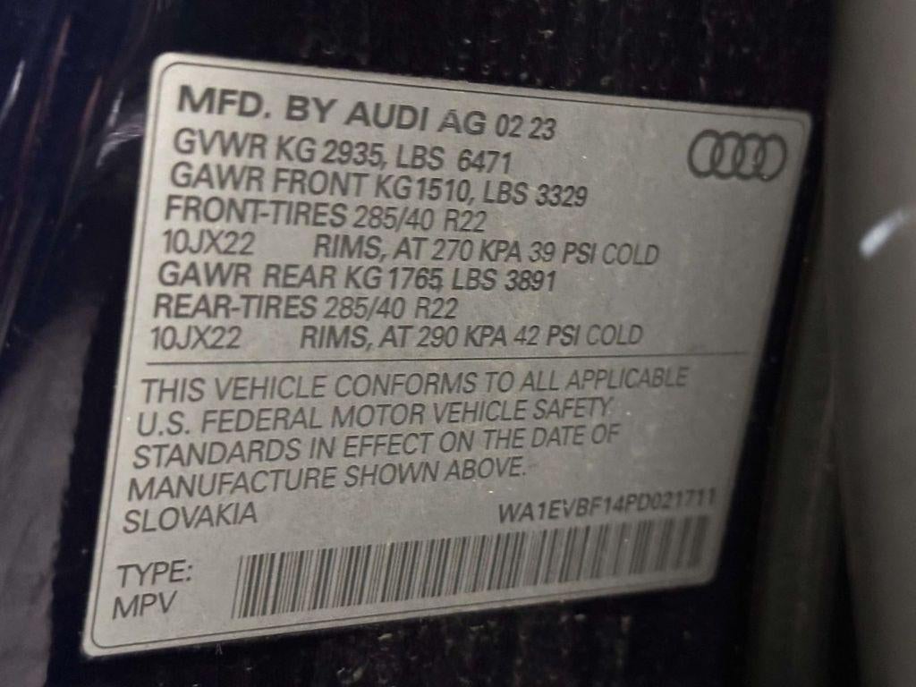 2023 Audi Q8 Premium Plus 55 TFSI quattro Tiptronic