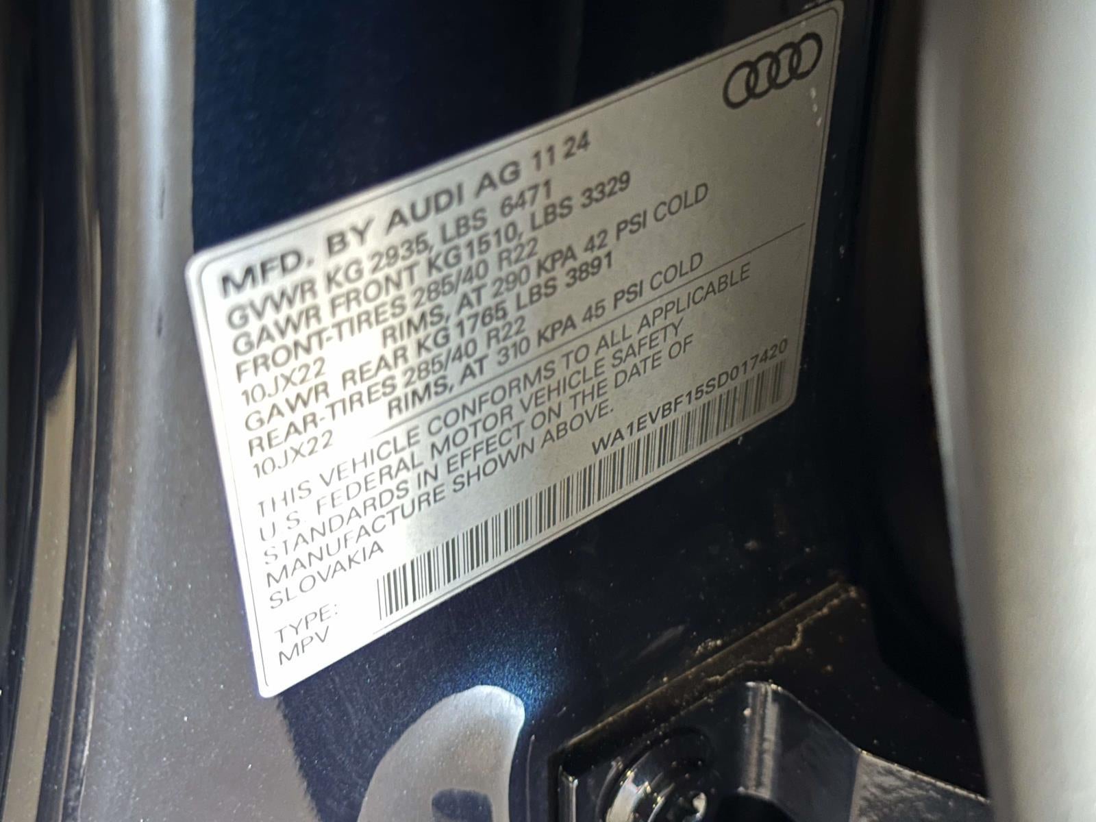 2025 Audi Q8 Premium Plus 55 TFSI quattro
