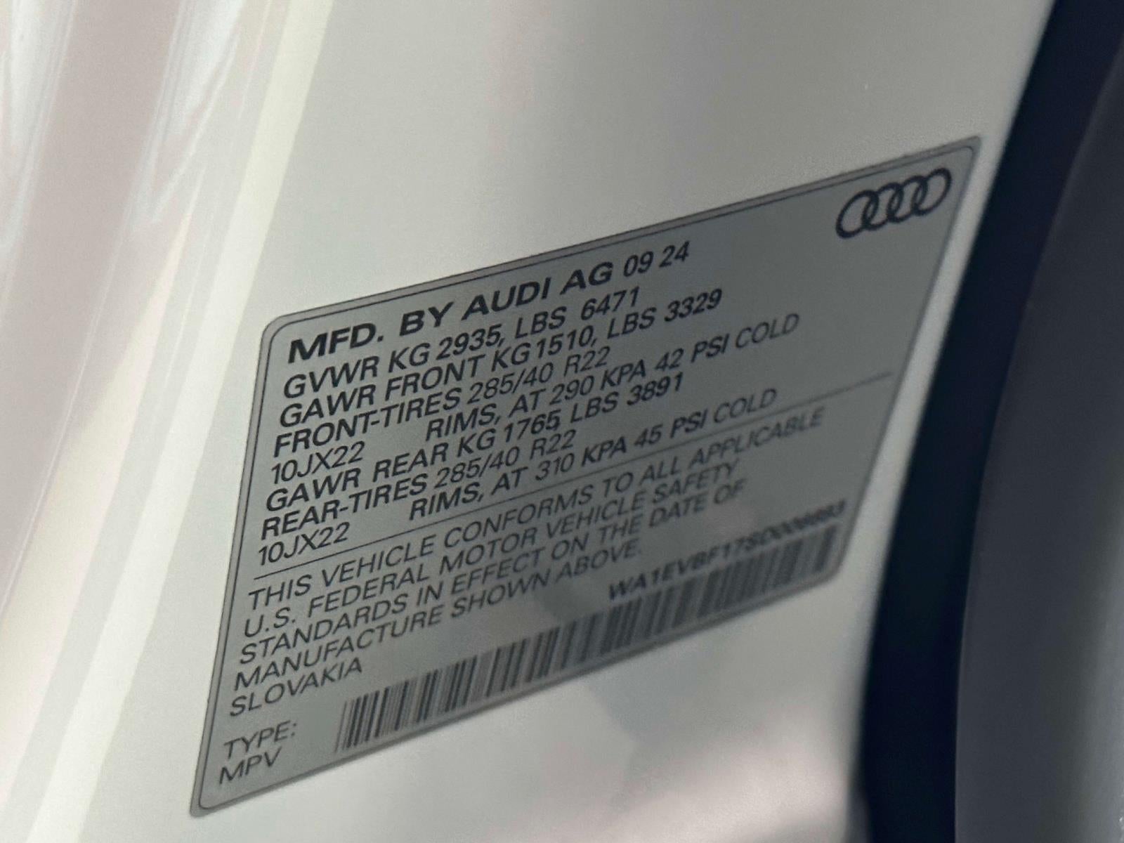 2025 Audi Q8 Premium Plus 55 TFSI quattro