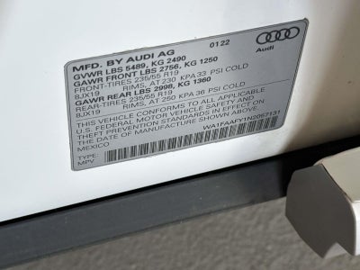 2022 Audi Q5 Prestige 45 TFSI S line quattro S tronic