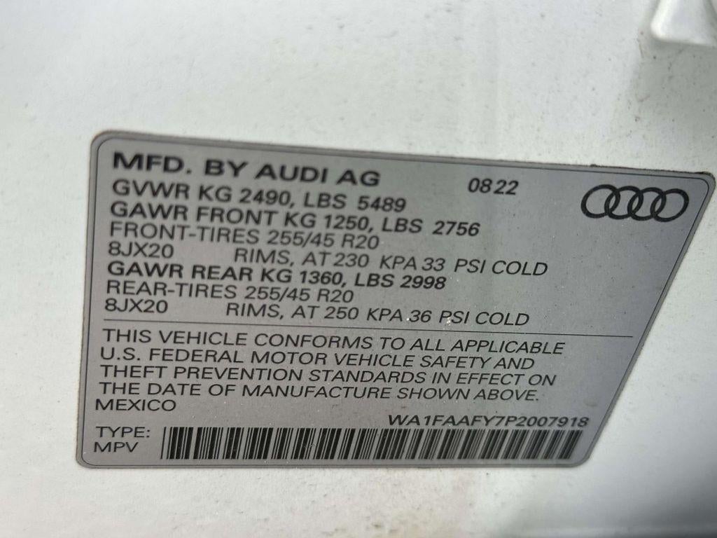 2023 Audi Q5 Prestige 45 TFSI S line quattro S tronic