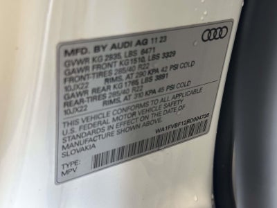 2024 Audi Q8 Prestige 55 TFSI quattro