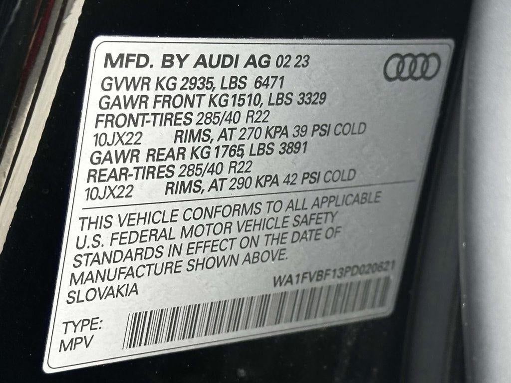 2023 Audi Q8 Prestige 55 TFSI quattro Tiptronic