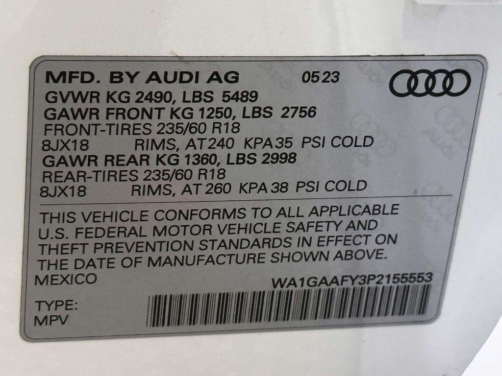 2023 Audi Q5 Premium 45 TFSI S line quattro