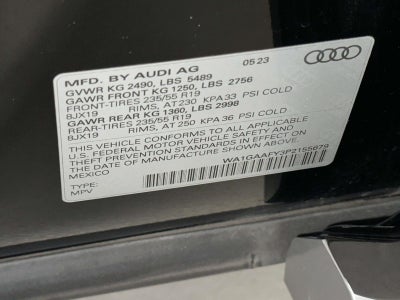 2023 Audi Q5 Premium 45 TFSI S line quattro