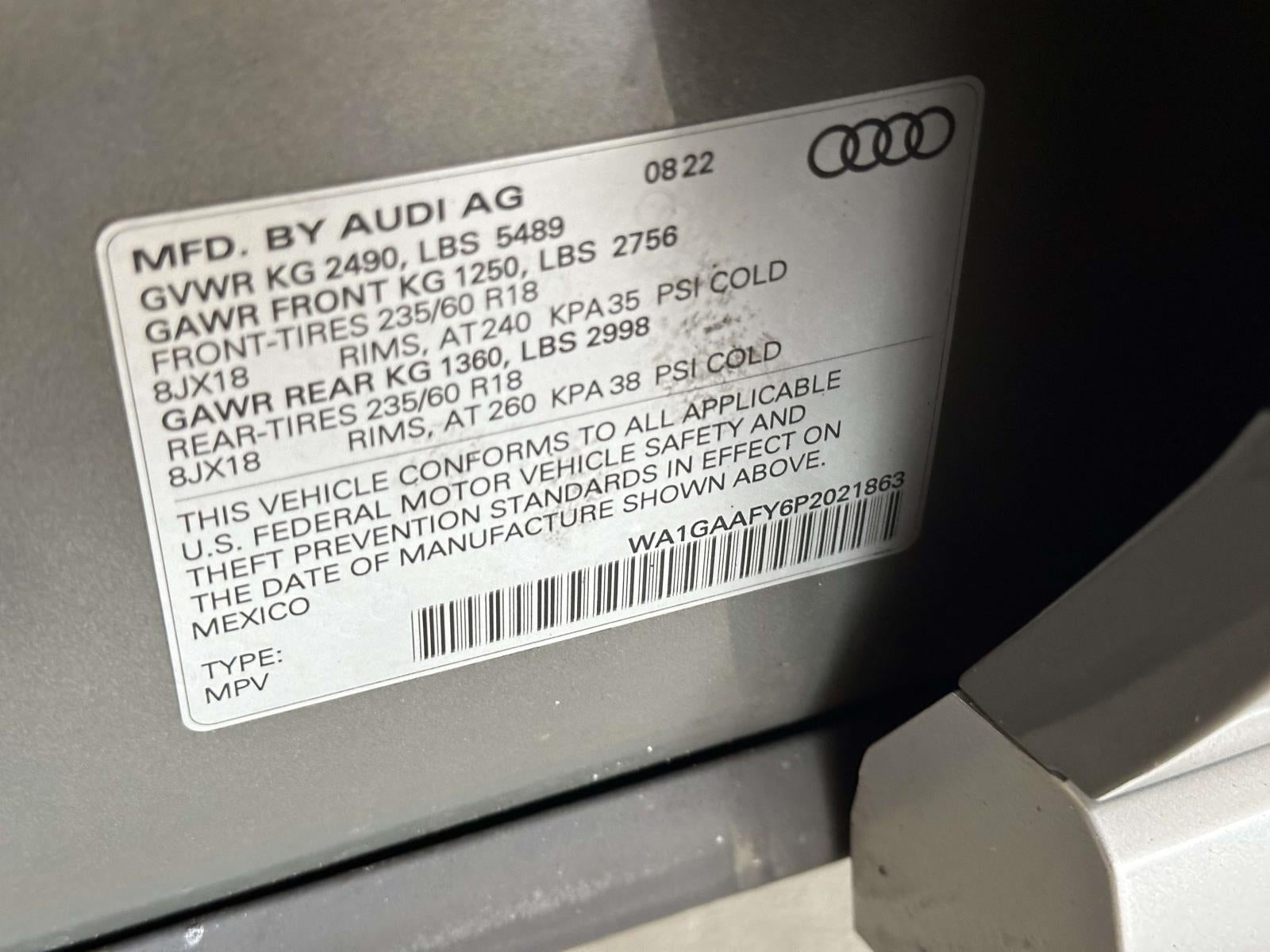2023 Audi Q5 Premium 45 TFSI S line quattro