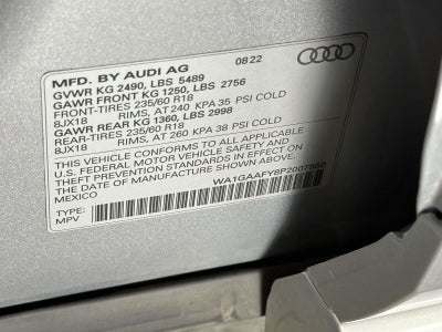 2023 Audi Q5 Premium 45 TFSI S line quattro