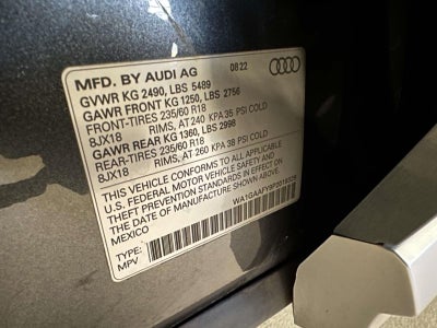 2023 Audi Q5 Premium 45 TFSI S line quattro