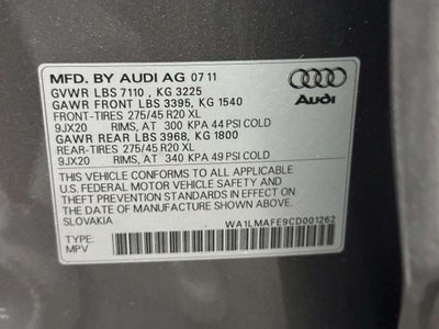 2012 Audi Q7 3.0 TDI Premium