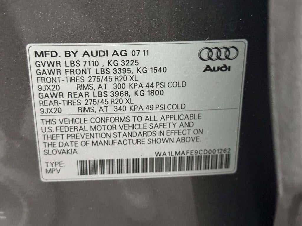 2012 Audi Q7 3.0 TDI Premium
