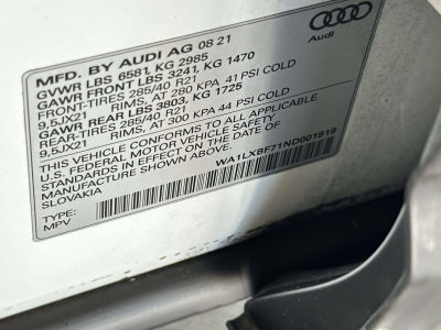 2022 Audi Q7 Premium Plus 55 TFSI quattro Tiptronic
