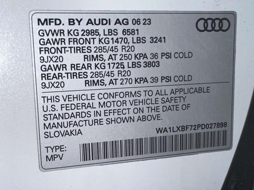 2023 Audi Q7 Premium Plus 55 TFSI quattro Tiptronic