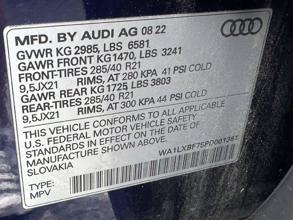 2023 Audi Q7 Premium Plus 55 TFSI quattro Tiptronic