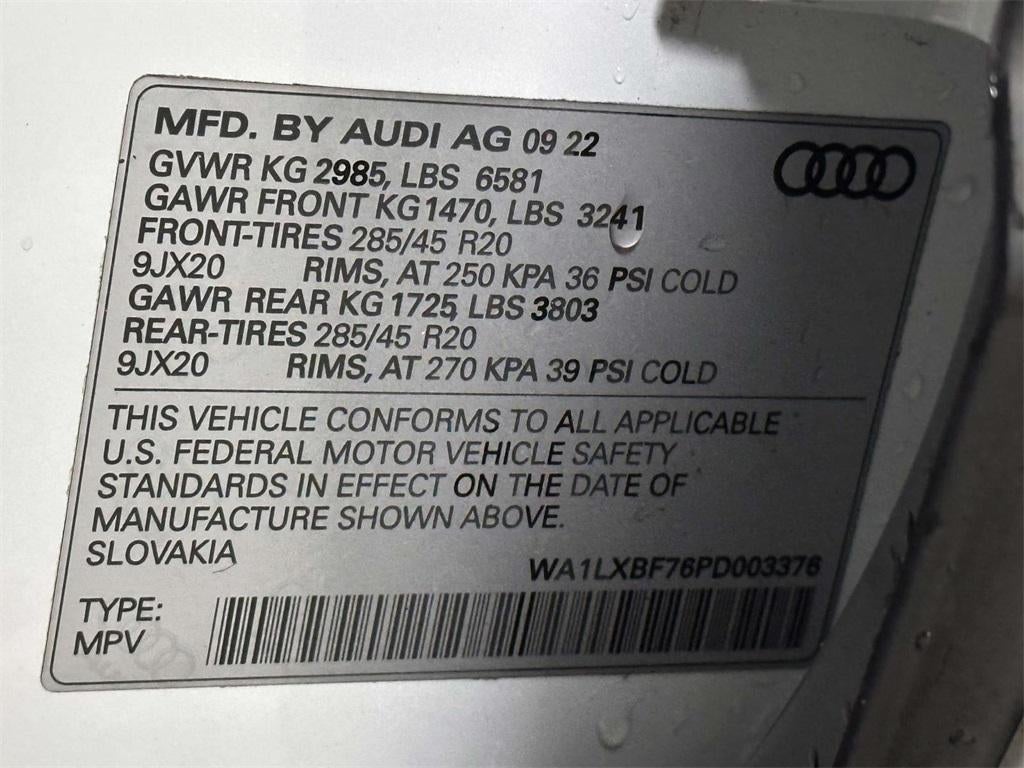 2023 Audi Q7 Premium Plus 55 TFSI quattro Tiptronic