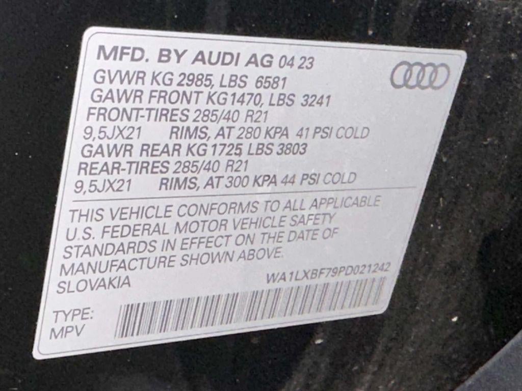 2023 Audi Q7 Premium Plus 55 TFSI quattro Tiptronic