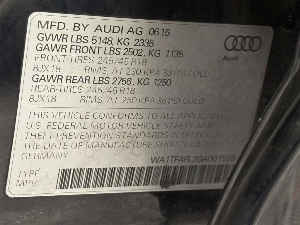 2016 Audi allroad 2.0T Premium