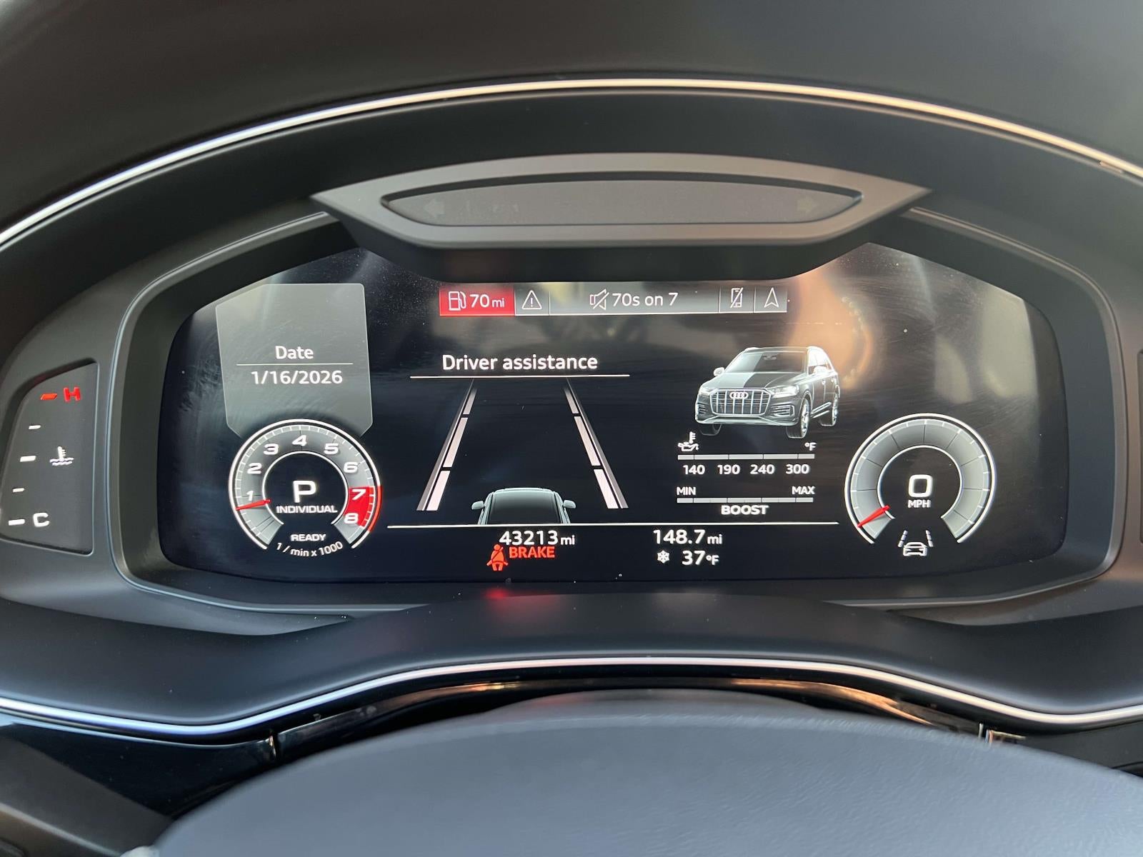 2022 Audi SQ7 Prestige TFSI quattro Tiptronic