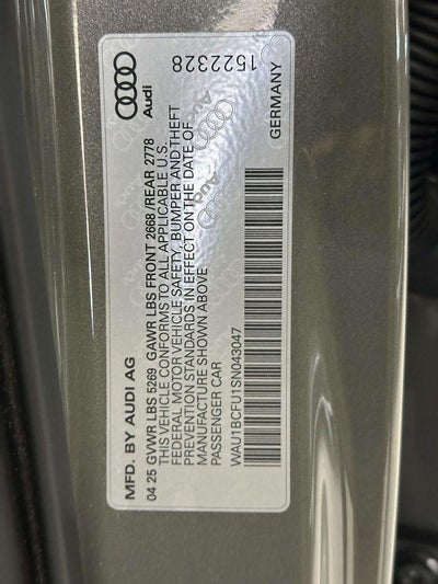 2025 Audi All-new A5 Premium TFSI quattro S tronic
