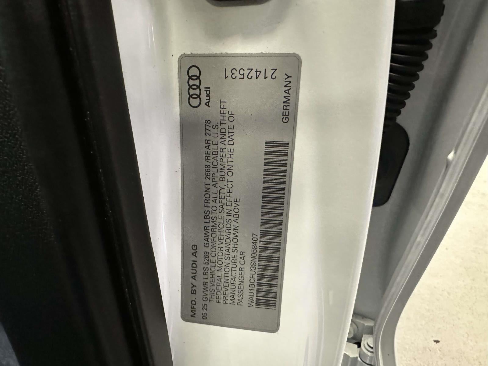 2025 Audi All-new A5 Premium TFSI quattro S tronic