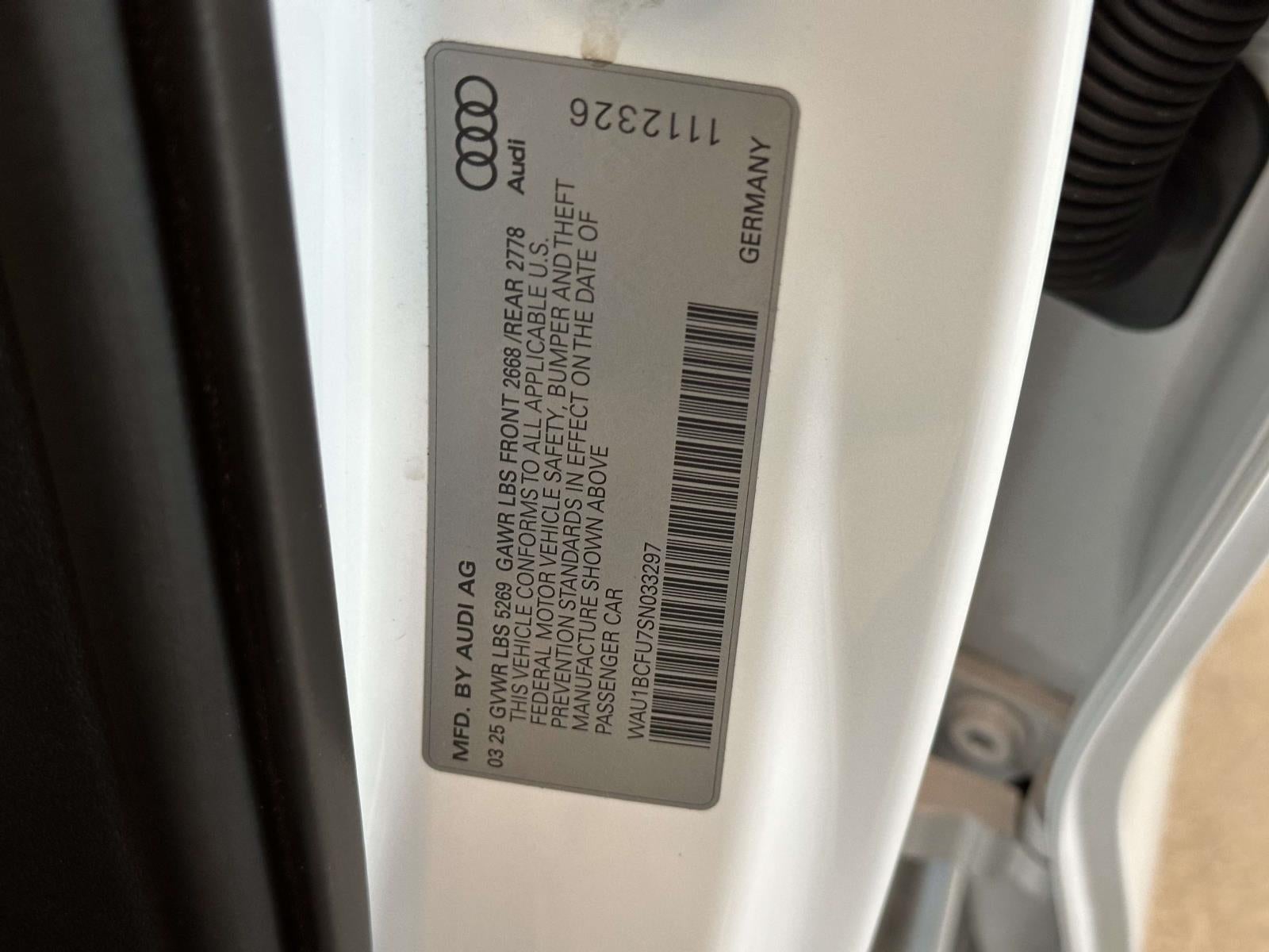 2025 Audi All-new A5 Premium TFSI quattro S tronic
