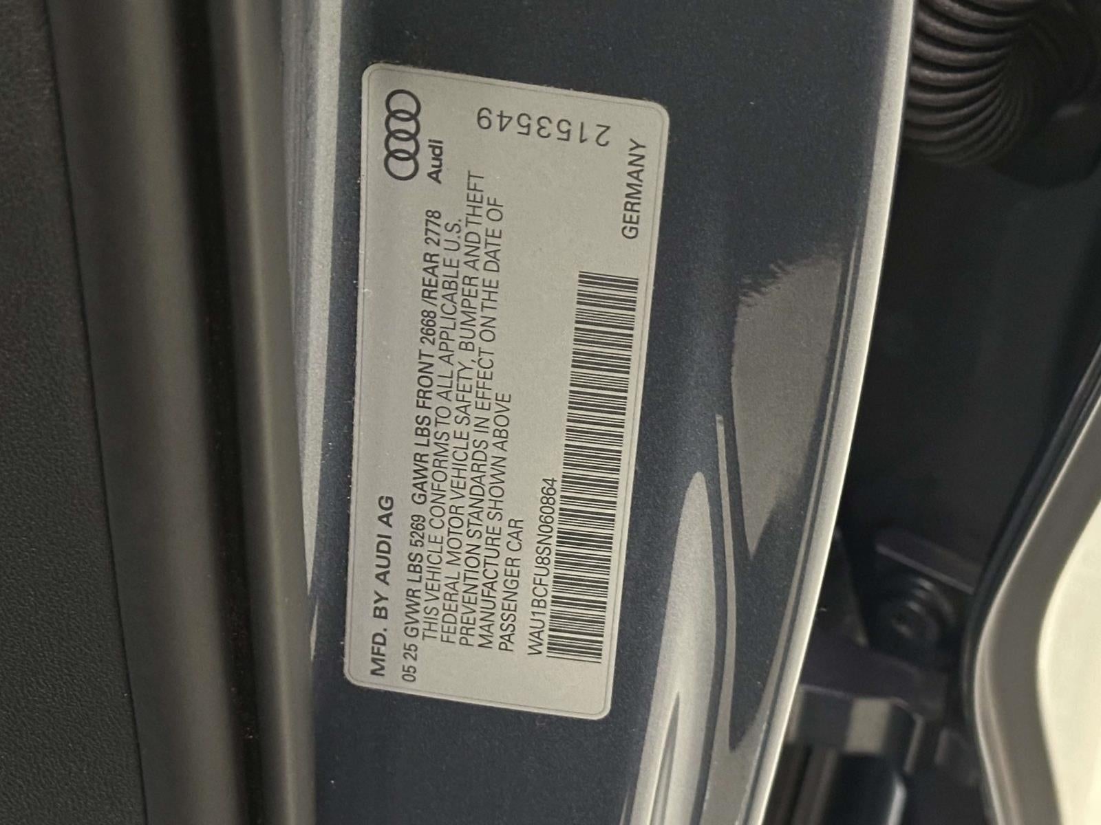 2025 Audi All-new A5 Premium TFSI quattro S tronic