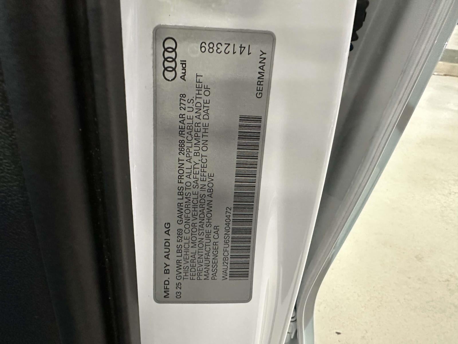 2025 Audi All-new A5 Premium Plus TFSI quattro S tronic