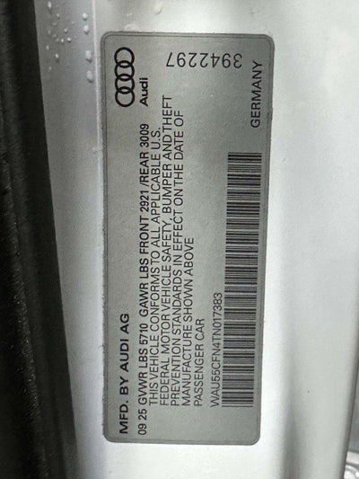 2026 Audi A6 Premium Plus quattro S tronic