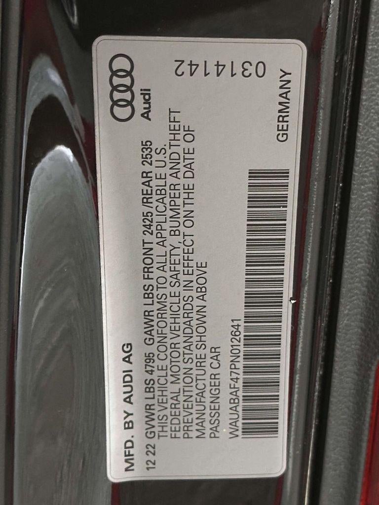 2023 Audi A4 Premium 40 TFSI quattro S tronic