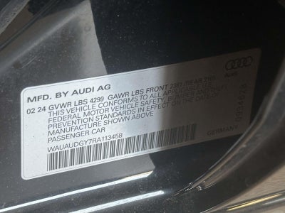 2024 Audi A3 Premium 40 TFSI Front-Wheel Drive S tronic