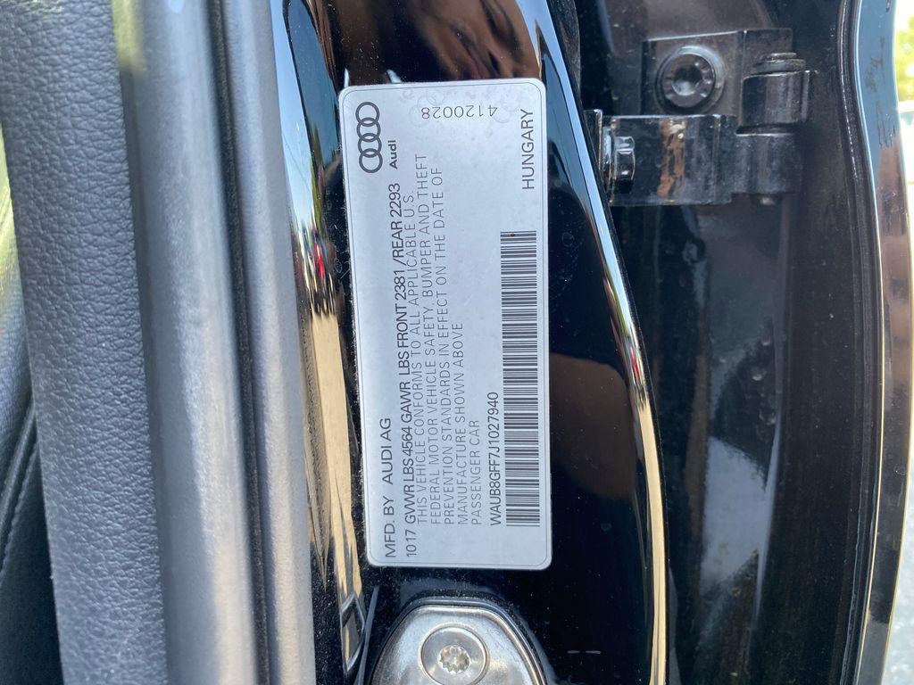 2018 Audi A3 quattro