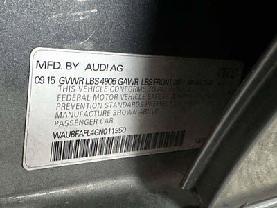 2016 Audi A4 2.0T Premium