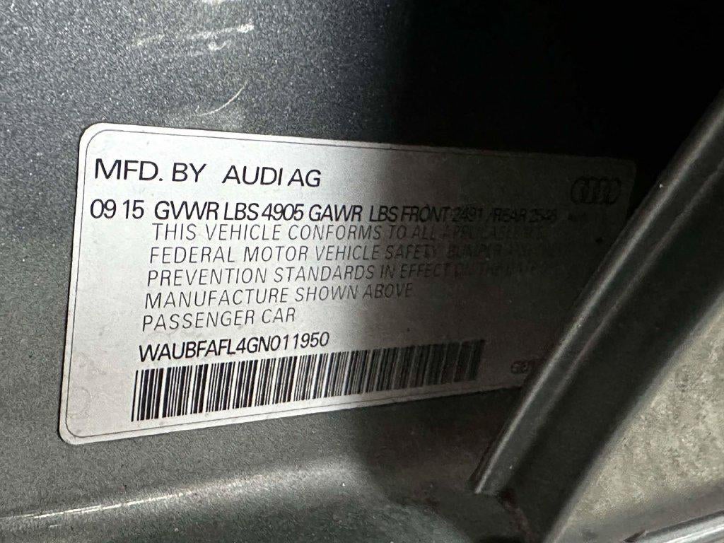 2016 Audi A4 2.0T Premium