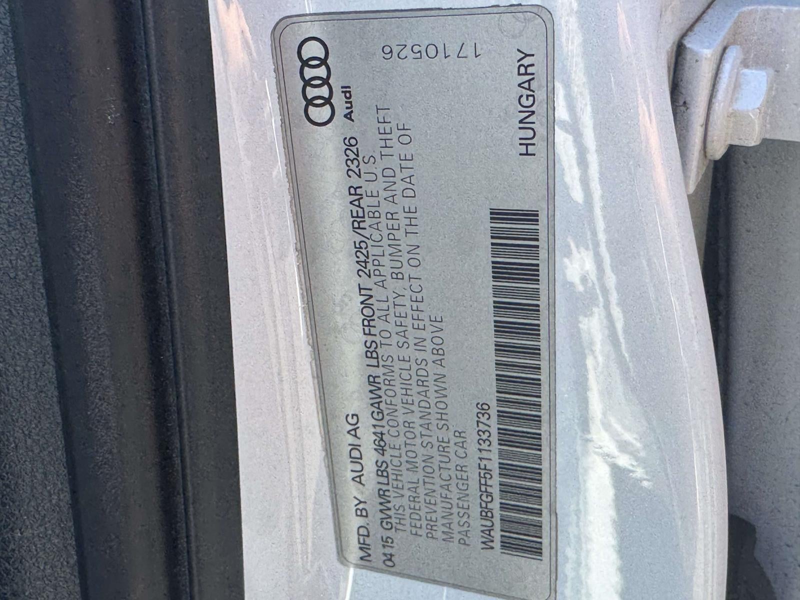 2015 Audi S3 2.0T Premium Plus