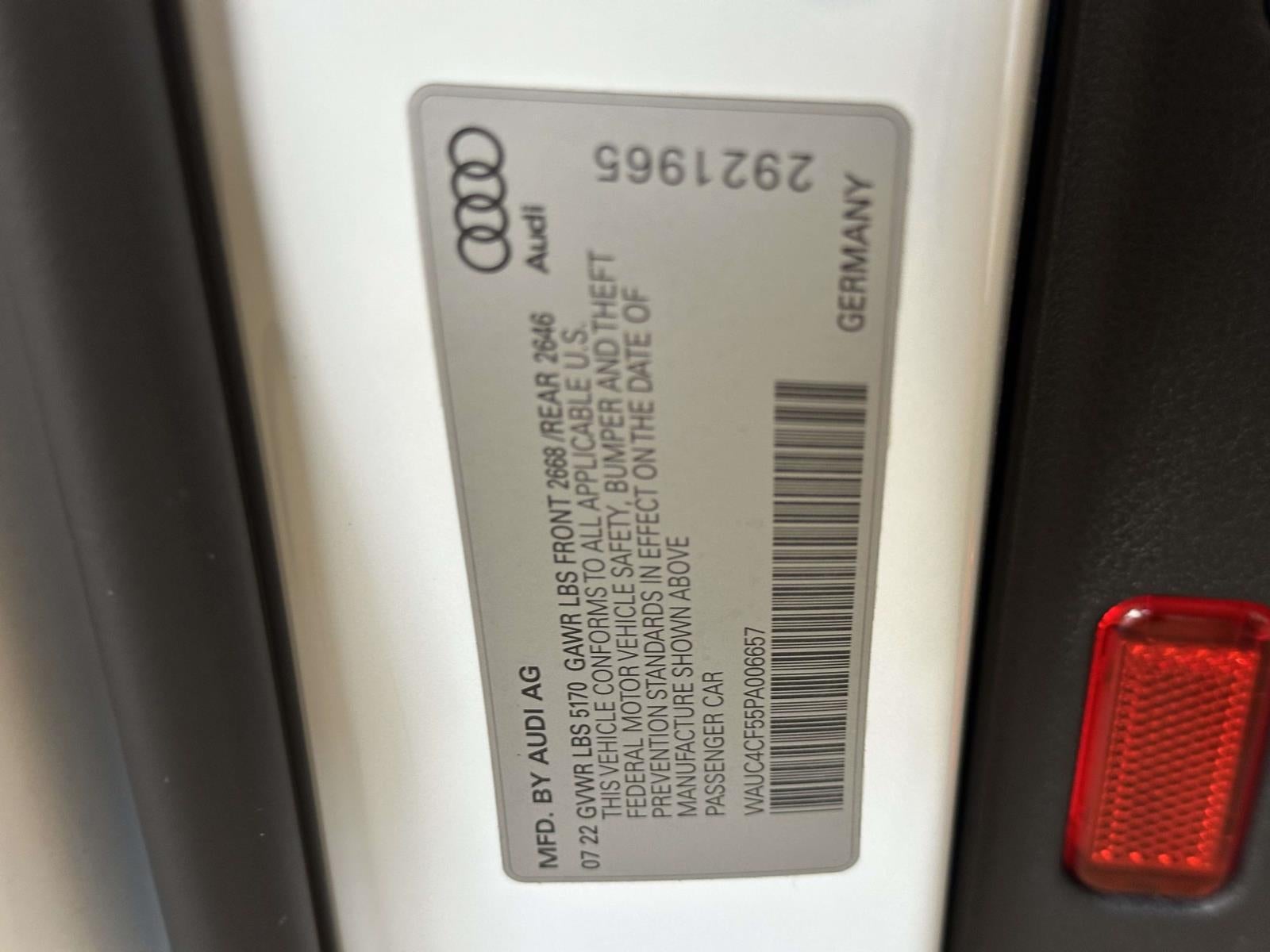 2023 Audi S5 Sportback Premium Plus TFSI quattro Tiptronic