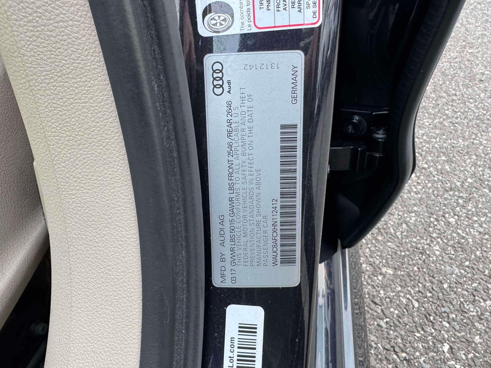 2017 Audi A6 2.0T Premium