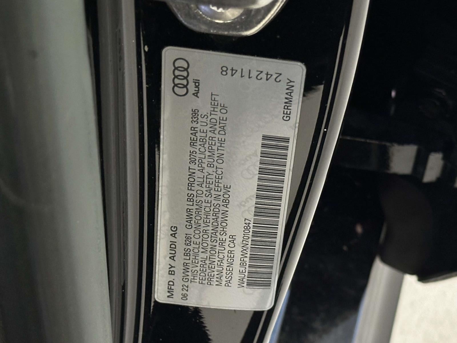 2022 Audi e-tron GT Prestige quattro