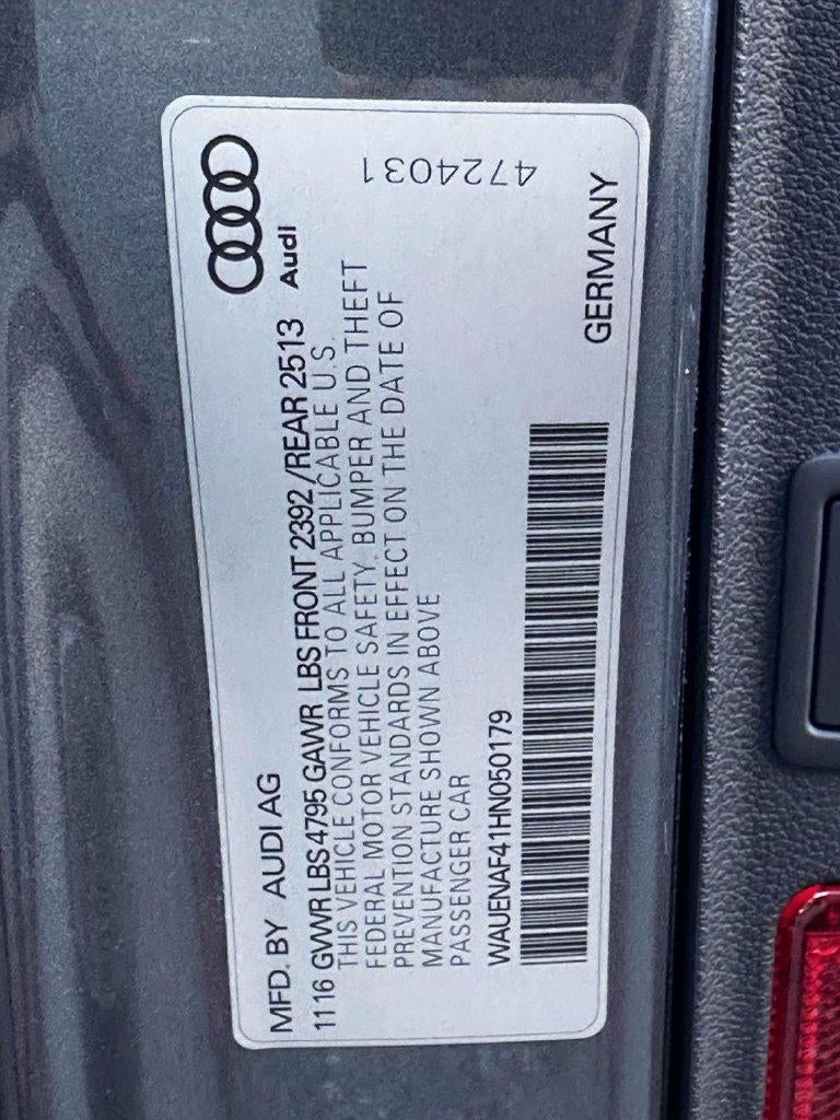 2017 Audi A4 2.0T Premium