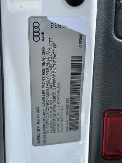 2024 Audi A5 Sportback Premium Plus 45 TFSI quattro S tronic
