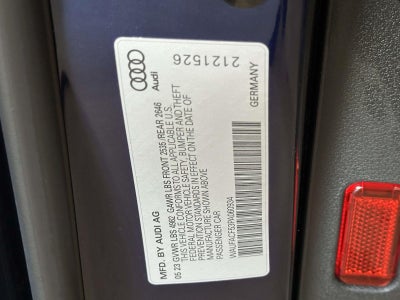 2023 Audi A5 Sportback Premium Plus 45 TFSI S line quattro S tronic